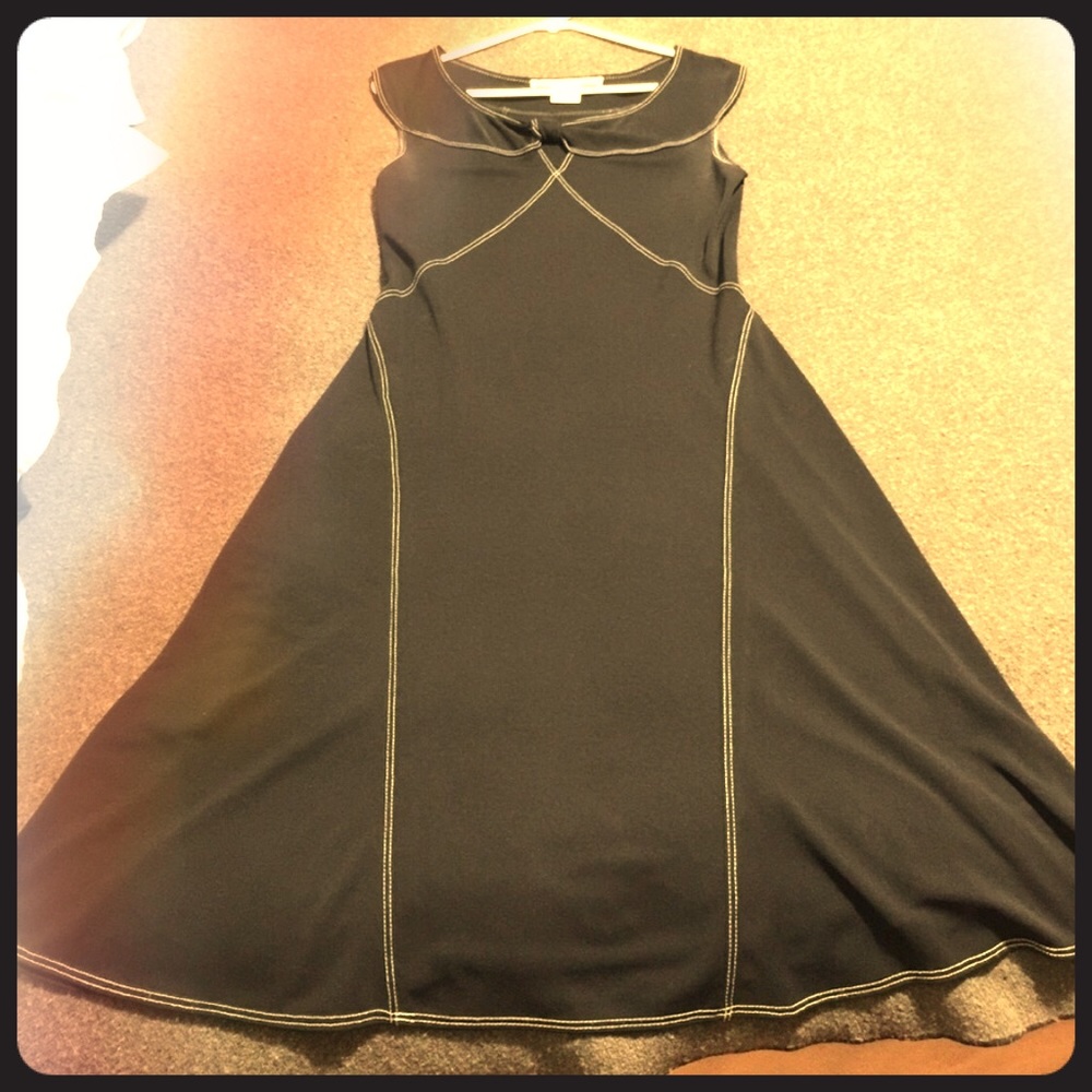 🖤🖤🖤 Max Studio Nautical Style Black Dress